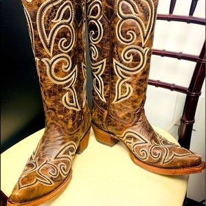 Women’s Circle G Toe Snip Western Boots